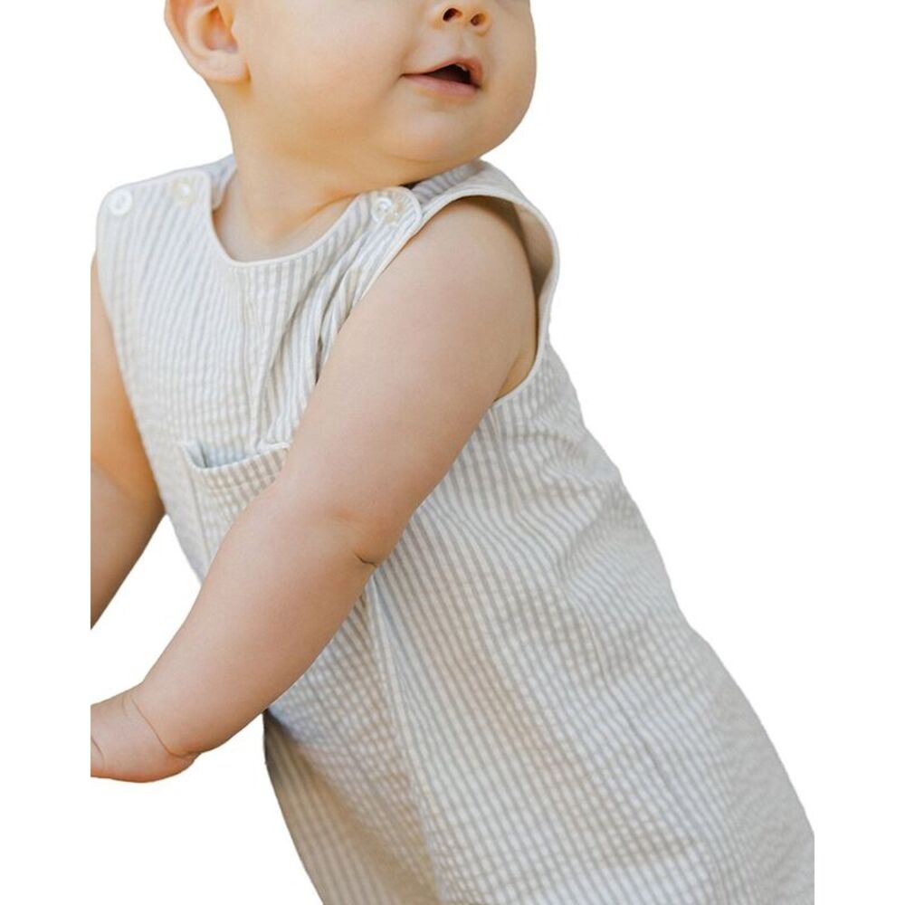 Noralee Girls Georgie Romper, Green - Picture 2 of 3